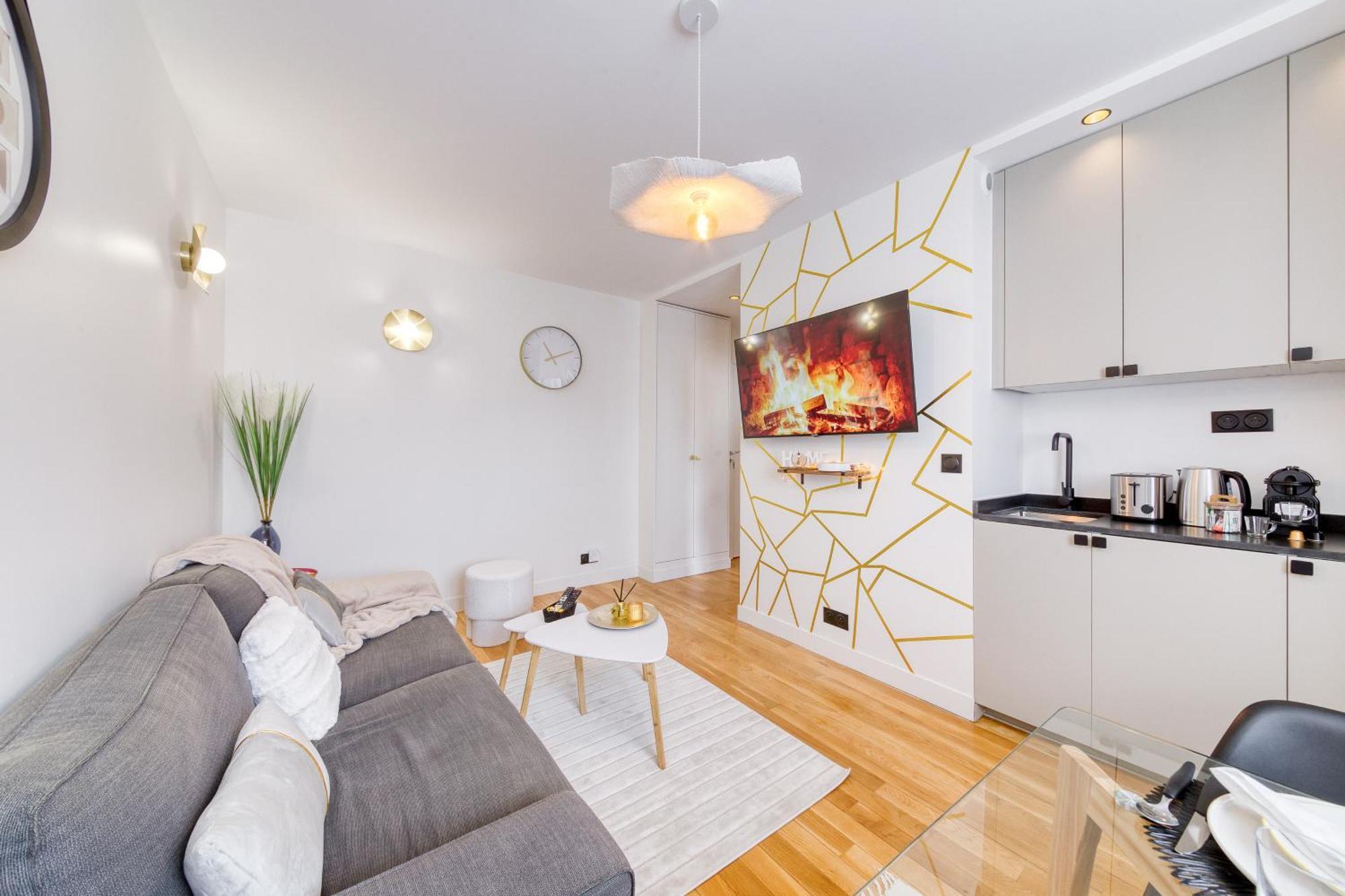 L'Audace T2 Refait A Neuf A Vanves Exterior foto