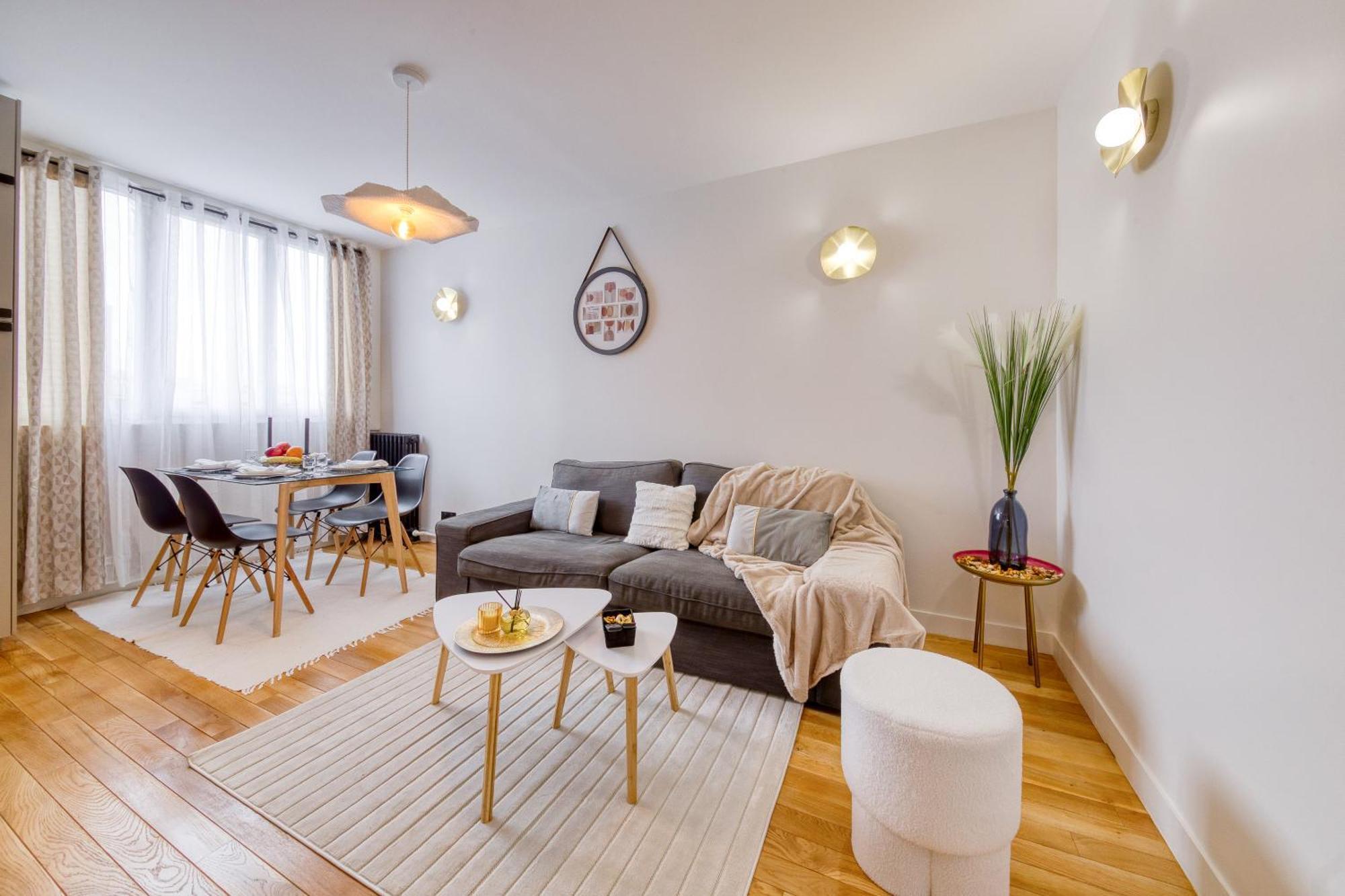 L'Audace T2 Refait A Neuf A Vanves Exterior foto
